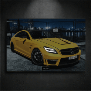 Tableau NÉON Mercedes AMG CLS 63S – Image 3
