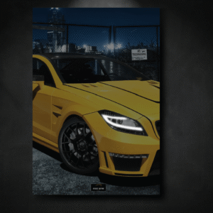 Tableau NÉON Mercedes AMG CLS 63S – Image 3